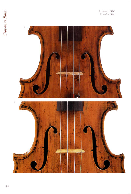 I violin c.1800 - II violin 1808