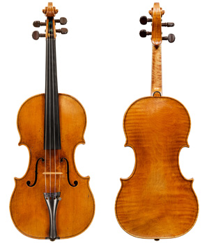 A particularly fine example of the largest, Grand Pattern Nicolo Amati Violin from 1682
